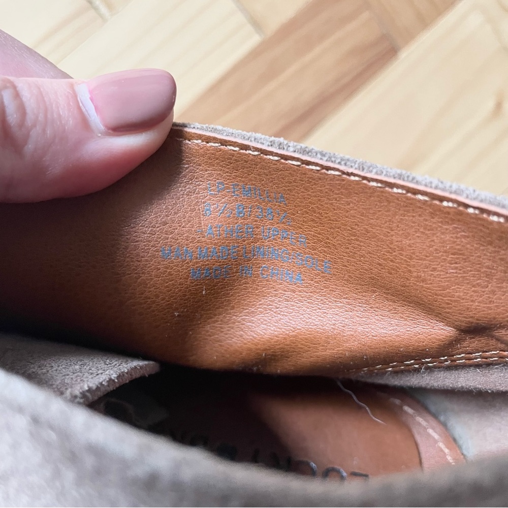 Lucky Brand Emilia Suede Chukka Desert Boots - Picture 7 of 7